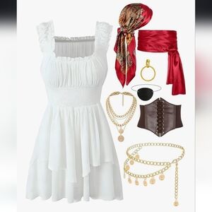 Pirate Costume NWT Size Large